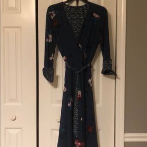 WHBM Reversible Faux Wrap Dress